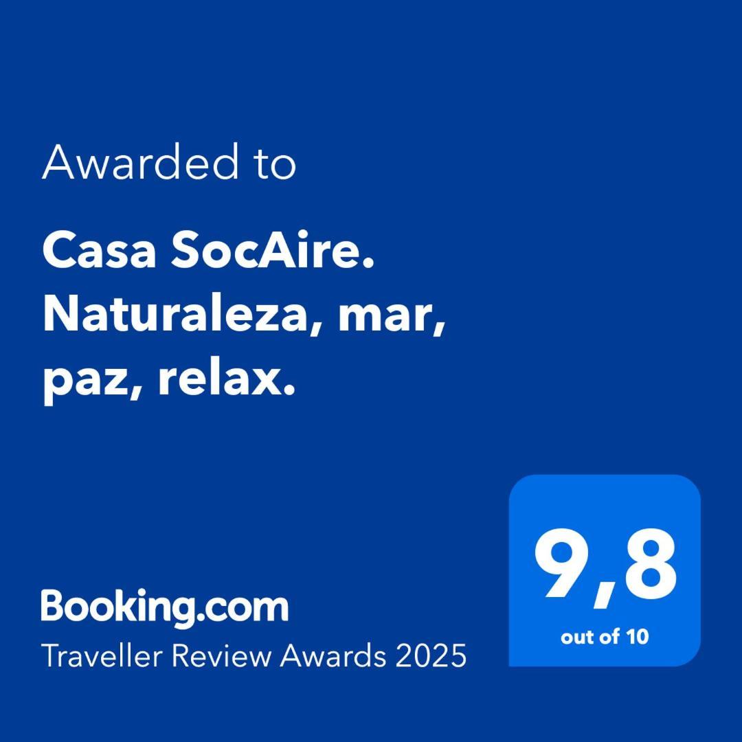 Casa Socaire. Naturaleza, Mar, Paz, Relax. Tabayesco ภายนอก รูปภาพ
